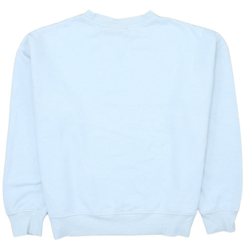 Primark Women Light Blue Stitch Sweatshirt Size 12/14 Pullover