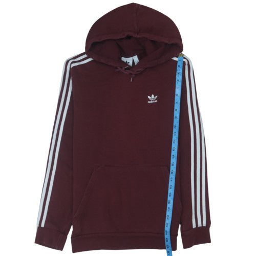 Adidas Men's Red Pullover Hoodie XS Sportswear Fleece