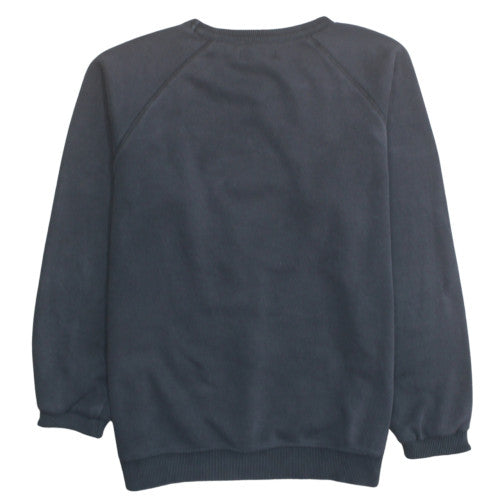 Adidas Men's Black Trefoil Crew Neck Sweatshirt Size M Regular Fit