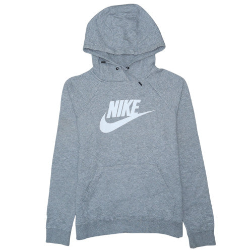 Nike Men's Grey Pullover Hoodie Medium Sportswear Sweatshirt