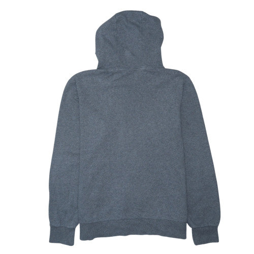Adidas Men's Grey Hoodie Medium Pullover Logo Cotton Blend