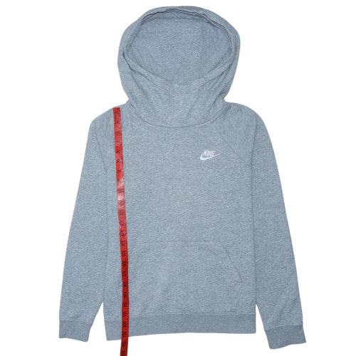 Nike Men's Grey Pullover Hoodie Small Lightweight Fleece Sportswear