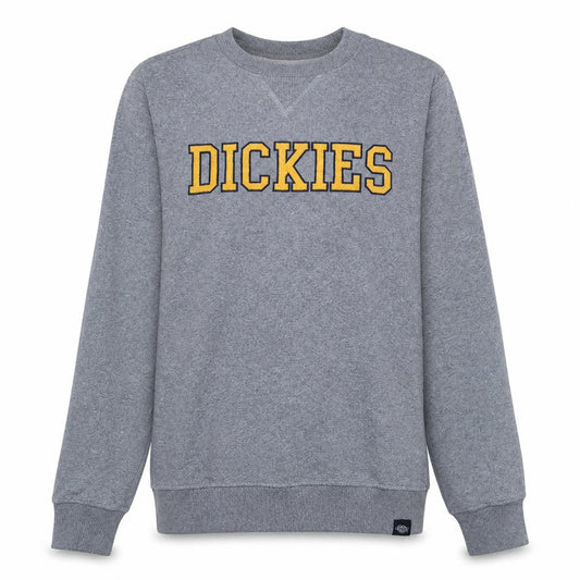 Dickies Mens Grey Crew Neck Pullover Sweatshirt XS