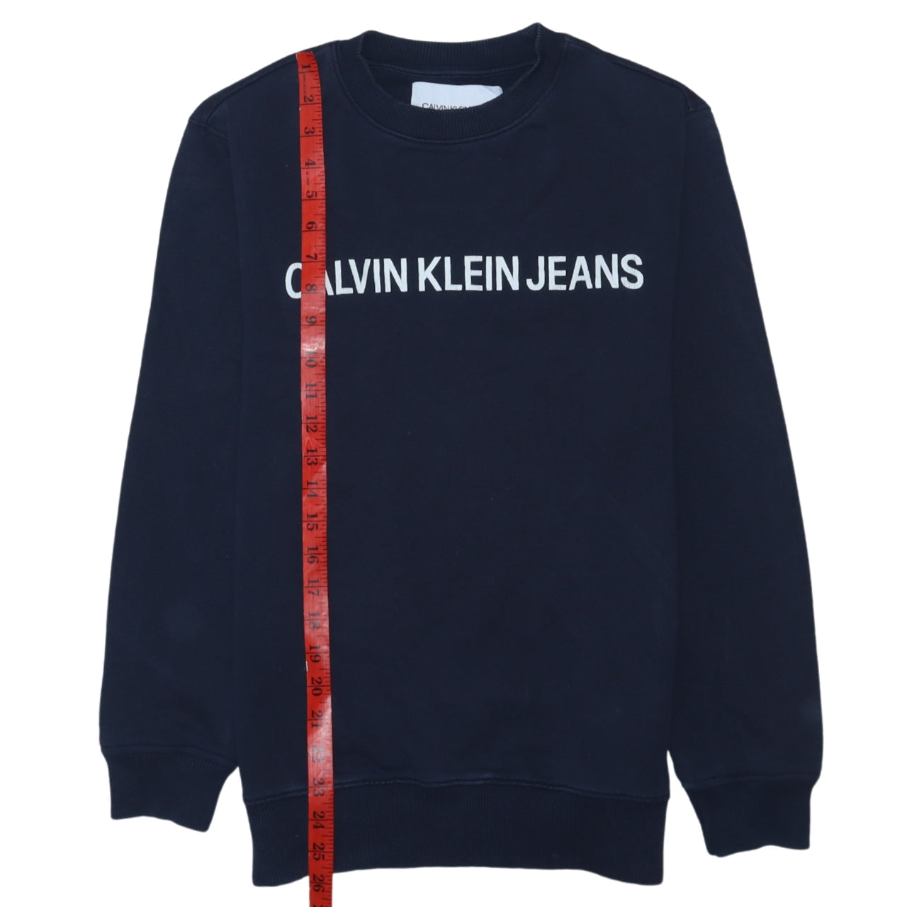 Calvin Klein Jeans Men's Blue XS Pullover Sweatshirt