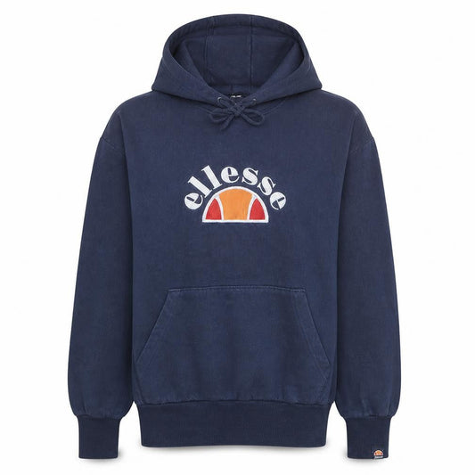 Ellesse Mens Blue XS Pullover Hoodie with Logo Design