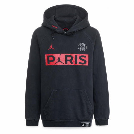 Jordan PSG Men's Black Pullover Hoodie Size S Sportswear