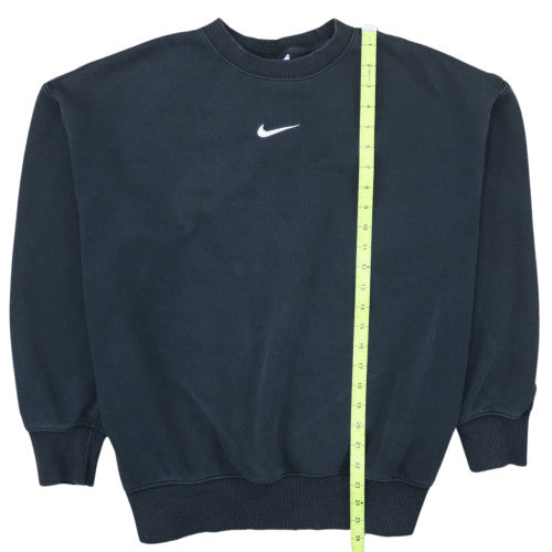 Nike Men's Black Crew Neck Pullover Sweatshirt M Regular Fit
