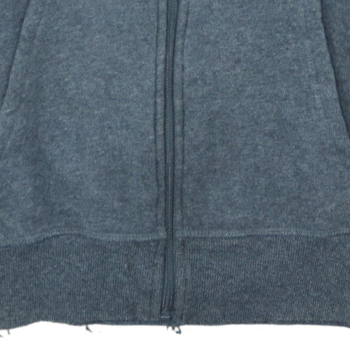 Ellesse Men's Grey Full Zip Hoodie Size L Cotton Blend Casual