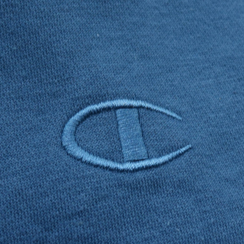Champion Men's Blue Pullover Hoodie XL Fleece Embroidered Logo