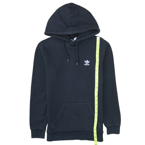 Adidas Mens Black XS Pullover Hoodie Fleece Sweatshirt