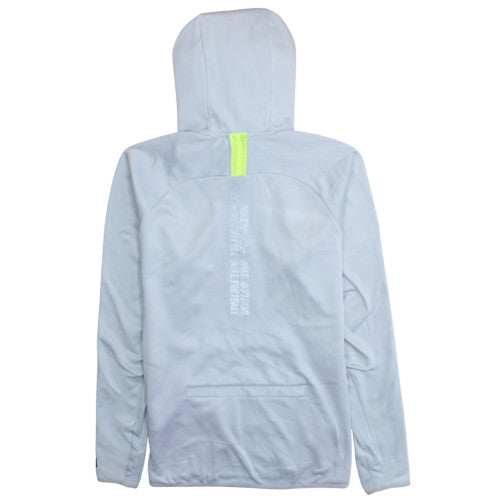 Nike Men's Grey Pullover Hoodie L Regular Fit Sportswear