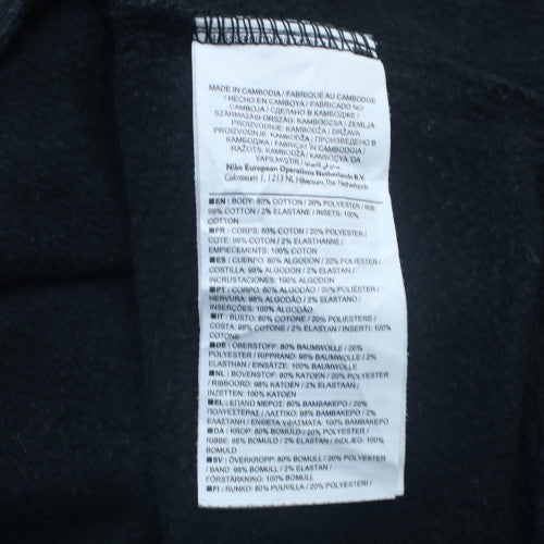 Nike Air Women's Black Crew Neck Pullover Sweatshirt M