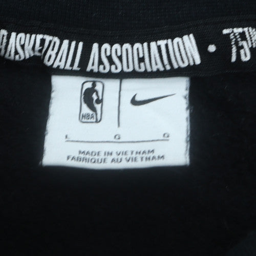 Nike Women’s Black Brooklyn Nets Sweatshirt Size L Crew Neck NBA Graphic