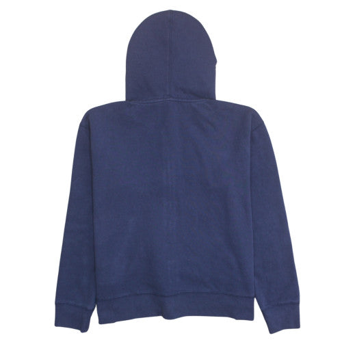 Polo Ralph Lauren Womens Navy Full Zip Hoodie Size M Cotton Blend