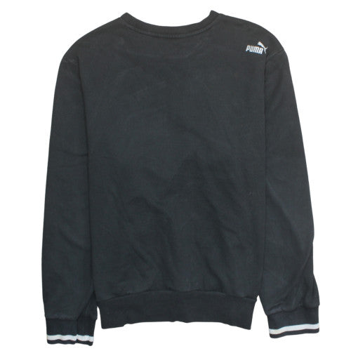 Puma Mens Black XL Pullover Crew Neck Sweatshirt