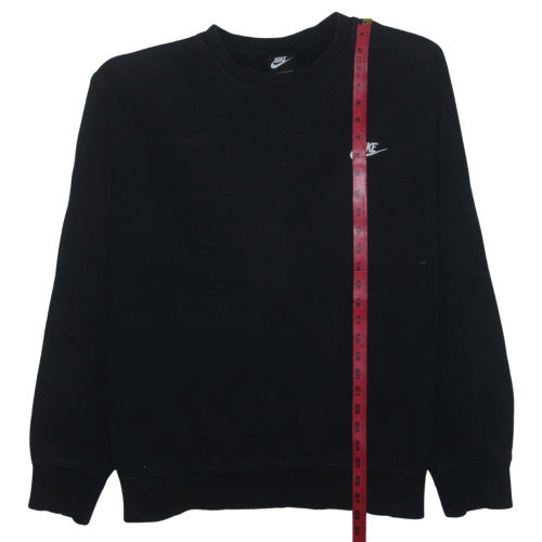 Nike Womens Black XL Pullover Sweatshirt Crew Neck Casual