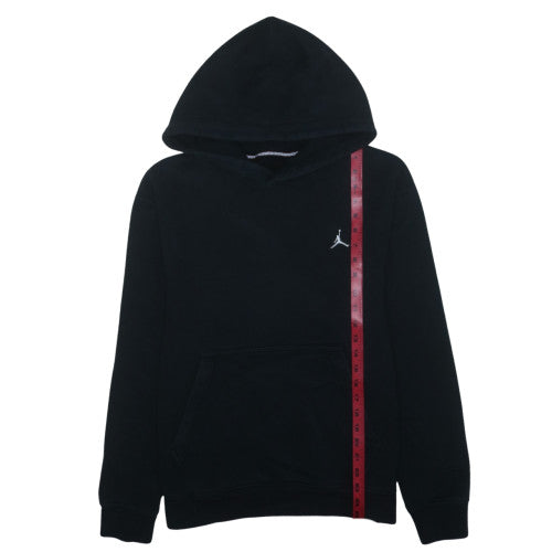 Jordan Men's Black Pullover Hoodie M Fleece Logo Sportswear