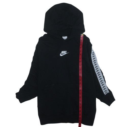 Nike Womens Black Pullover Hoodie XL Hooded Sweatshirt