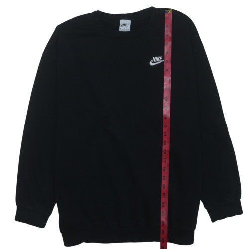 Nike Boys Black XL Sweatshirt Crew Neck Fleece Pullover Classic Style