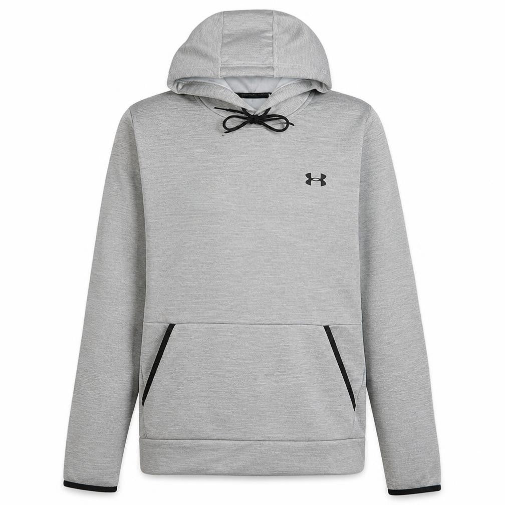 Under Armour Men's Beige ColdGear Pullover Hoodie Size L