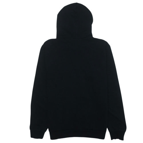Puma Men's Black Pullover Hoodie Small Logo Fleece Sweatshirt