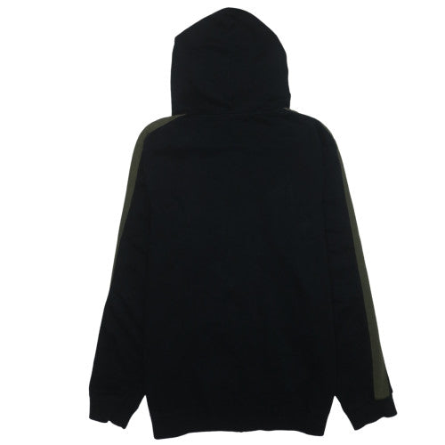 Hugo Boss Mens Black Full Zip Logo Hoodie Size L