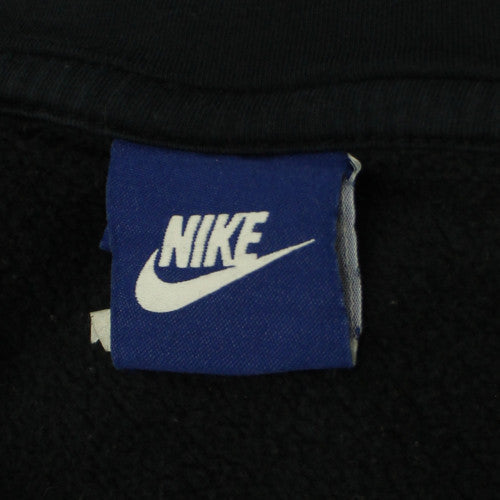 Nike Men's Black Full Zip Hoodie L Sports Fleece Graphic