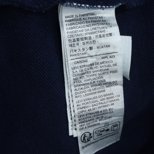 Levi's Men's Blue Full Zip Hoodie XL Standard Fit Cotton