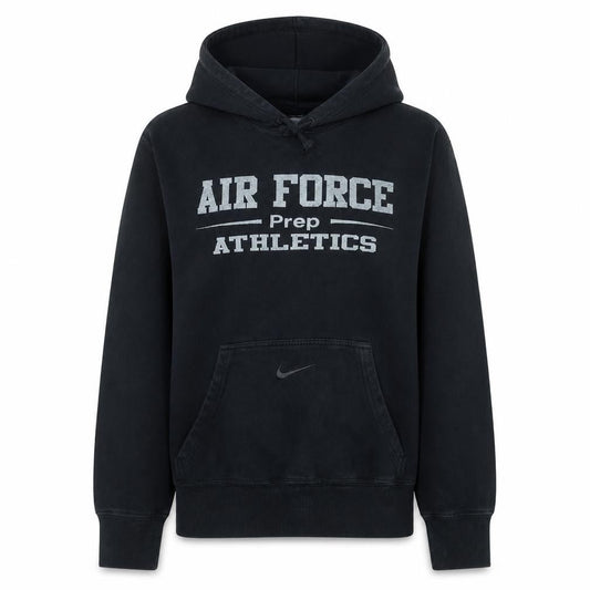 Nike Women's Navy Air Force Prep Athletics Pullover Hoodie Size S