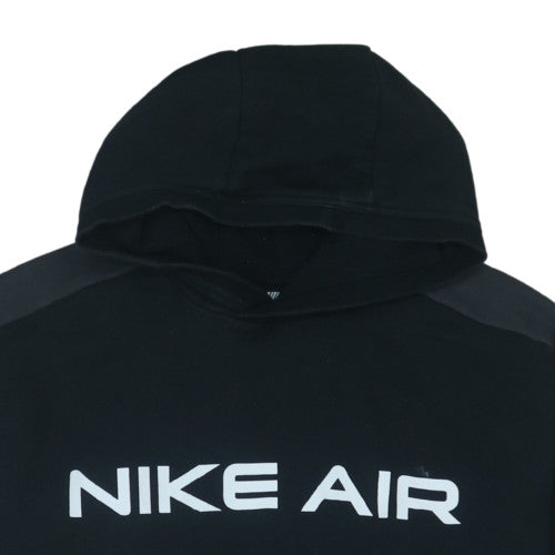 Nike Air Men's Black 2XL Pullover Hoodie Fleece Sweatshirt