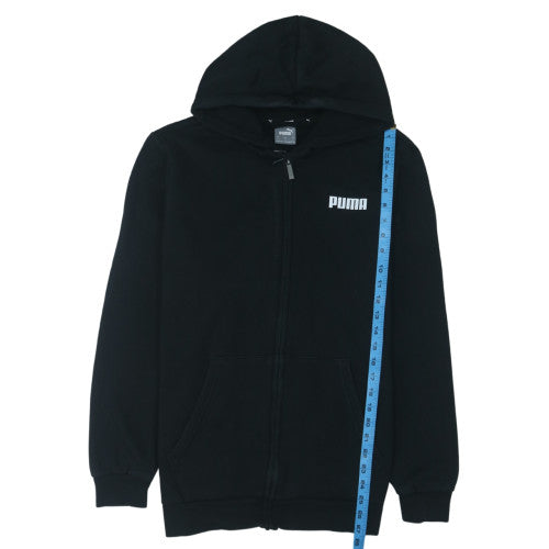 Puma Men's Black Full Zip Hoodie Size L Sportswear