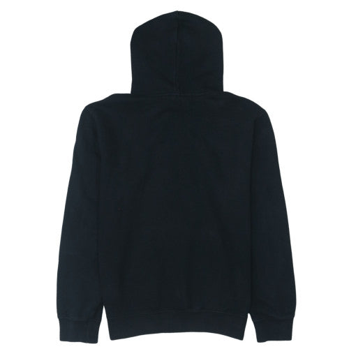 Champion Men's Black Pullover Hoodie Medium Regular Fit Logo Fleece
