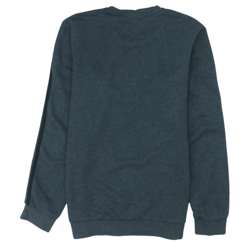 Adidas Men's Grey Crew Neck Pullover Sweatshirt Size M
