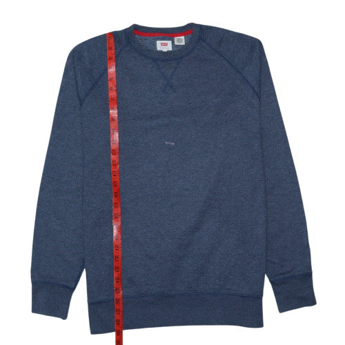 Levi's Men's Blue Crew Neck Pullover Sweatshirt Size L