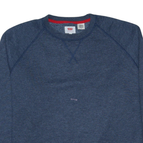 Levi's Men's Blue Crew Neck Pullover Sweatshirt Size L