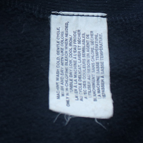 GAP Womens Navy Blue Pullover Hoodie XL Hooded Logo Sweatshirt