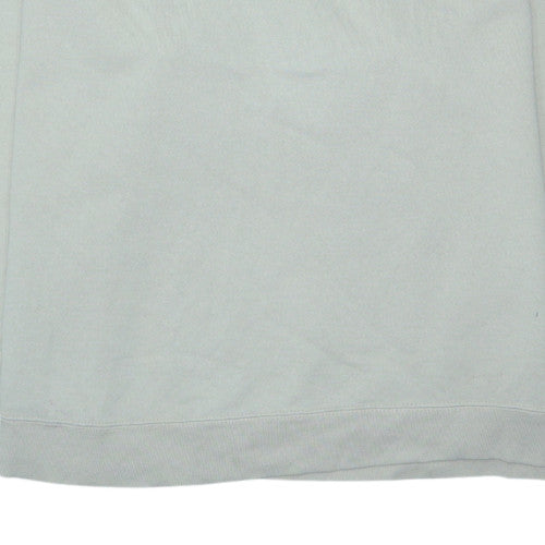 Champion Mens Beige XL Crew Neck Embroidered Logo Sweatshirt
