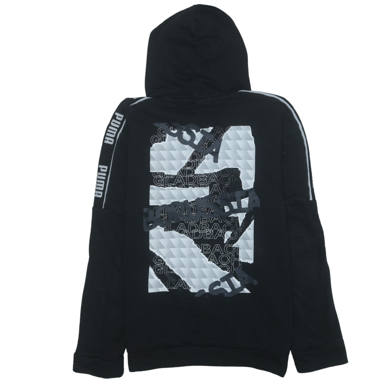 Puma Men’s Black Borussia Mönchengladbach Hoodie Size L