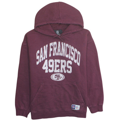 Cotton On Men’s Red San Francisco 49ers Pullover Hoodie Size L