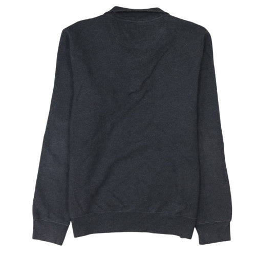 Barbour International Men's Grey L 1/2 Zip Pullover Sweatshirt