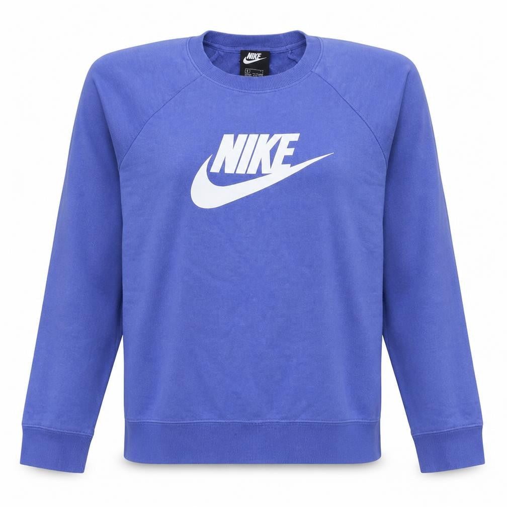 Nike Women’s Blue Crew Neck Pullover Sweatshirt Size L