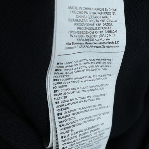 Nike Men's Blue Full Zip Hoodie Size M Fleece Regular Fit