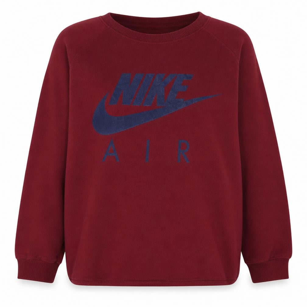 Nike Women’s Burgundy Cotton Crew Neck Pullover Sweatshirt L