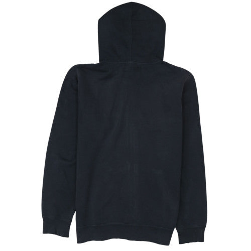 Vans Men’s Black Full Zip Hoodie S Regular Fit Logo Fleece