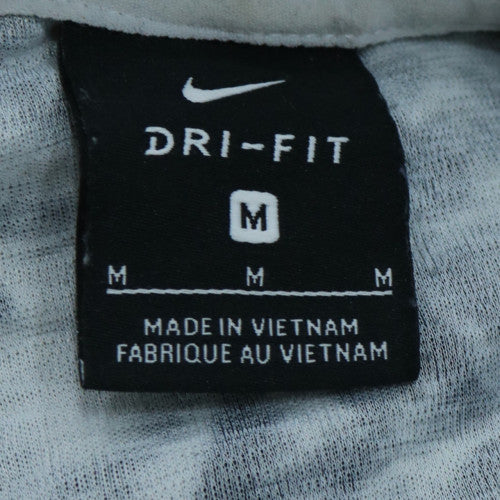Nike Men's Grey Dri-Fit Pullover Hoodie Size M Tie Dye Sportswear