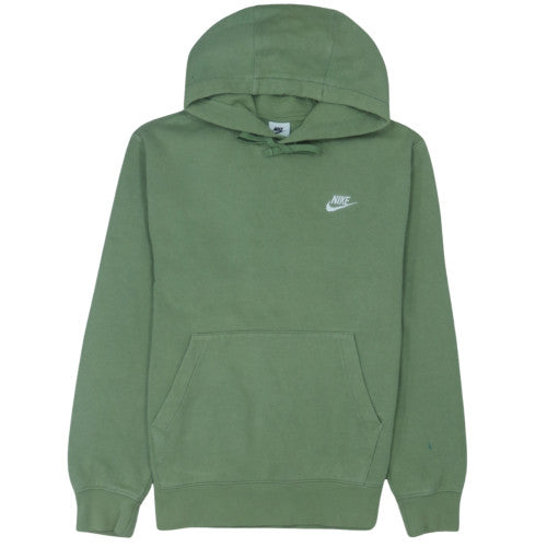 Nike Men's Green Pullover Hoodie Size S Regular Fit Fleece