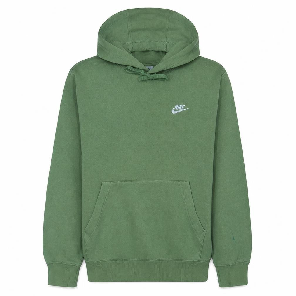 Nike Men's Green Pullover Hoodie Size S Regular Fit Fleece