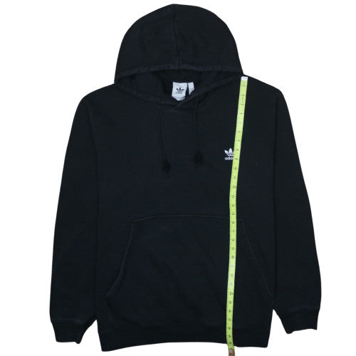 Adidas Mens Black 2XL Pullover Hoodie Fleece Regular Fit