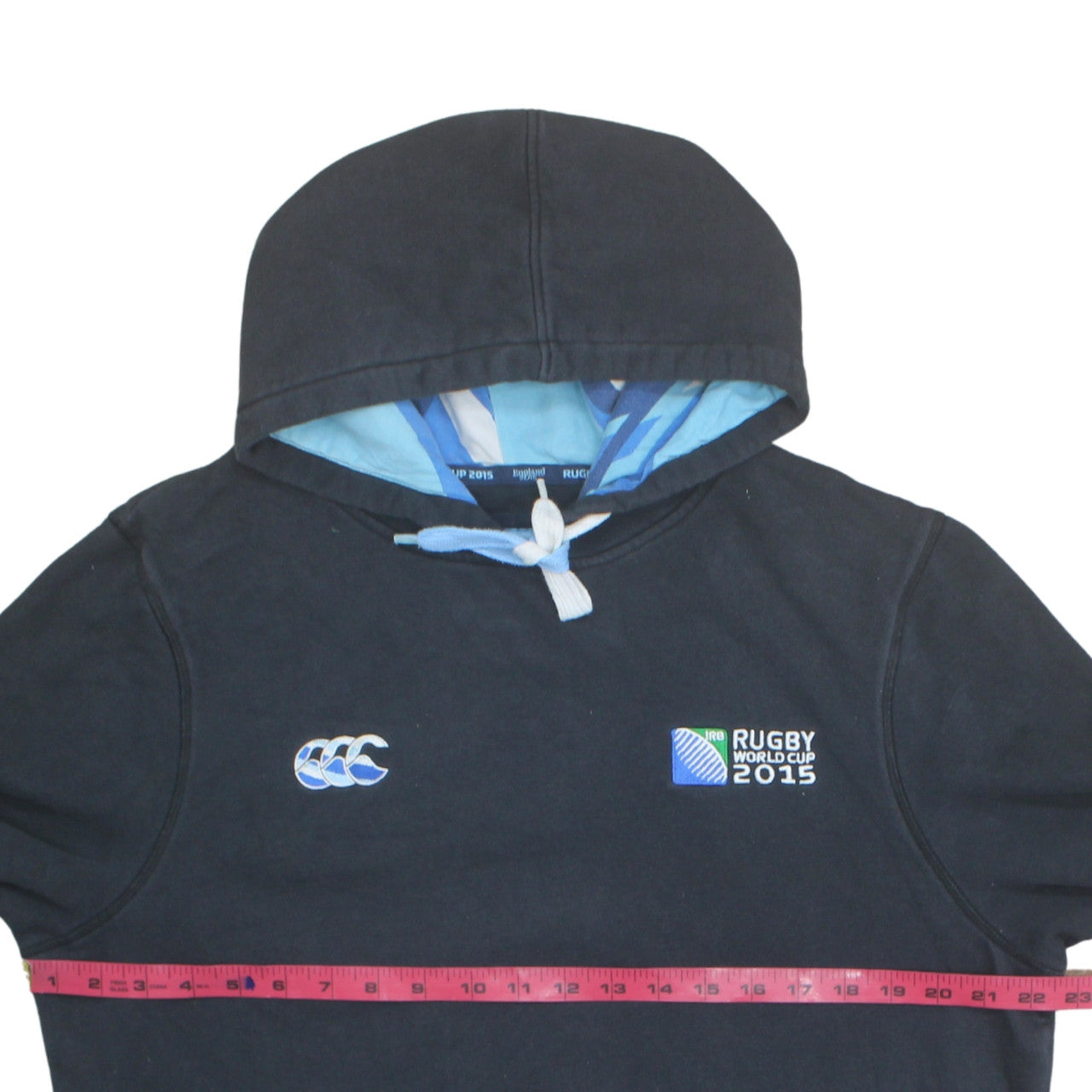 Canterbury Men's Blue Rugby World Cup 2015 Pullover Hoodie M