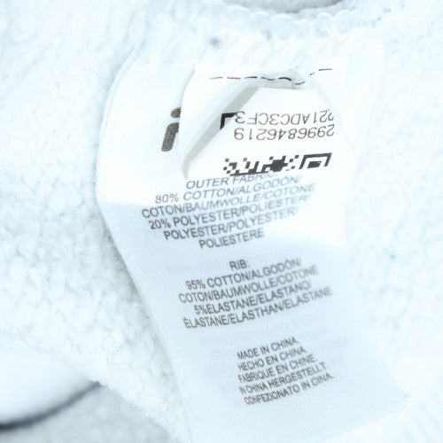 Fila Women White Logo Crew Neck Sweatshirt Size 12